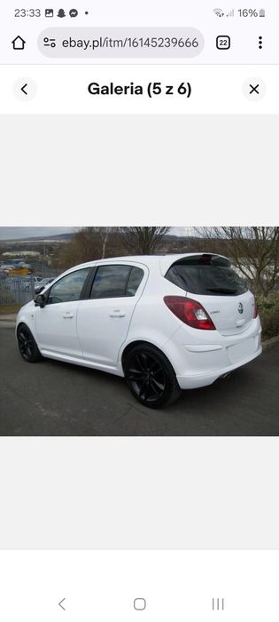 Pakiet OPC opel  corsa d 5d dokładki spoiler spliter