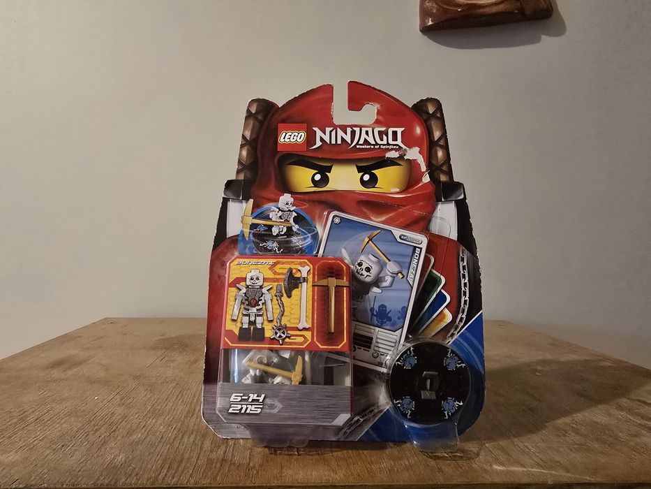 Lego Ninjago 2115 Bonezai blister z klockami model wycofany