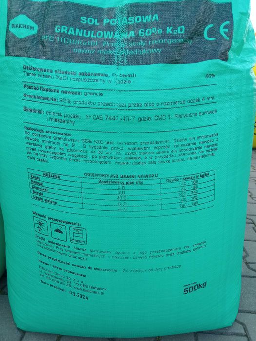 Sól potasowa Big Bag