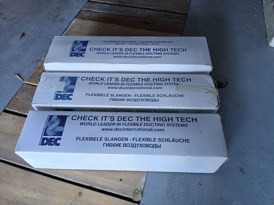 Przewód przewody elastyczne izolowane wentylacyjne Sonodec Classic