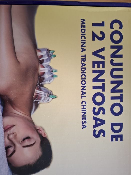 Conjunto de 12 ventosas de Medicina Tradicional Chinesa - fisioterapia