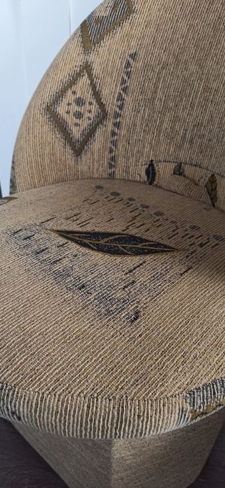 Krzesło  brąz ze schowkiem