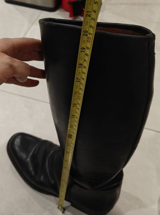 Botas de Cavalaria/Equitação em Pele Clássica