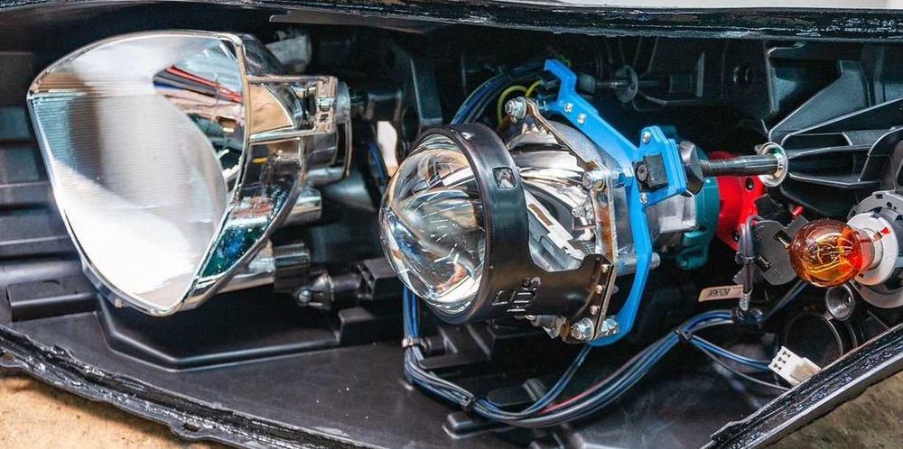 Ремонт фар оптики установка линз любой сложности Ксенон Замена