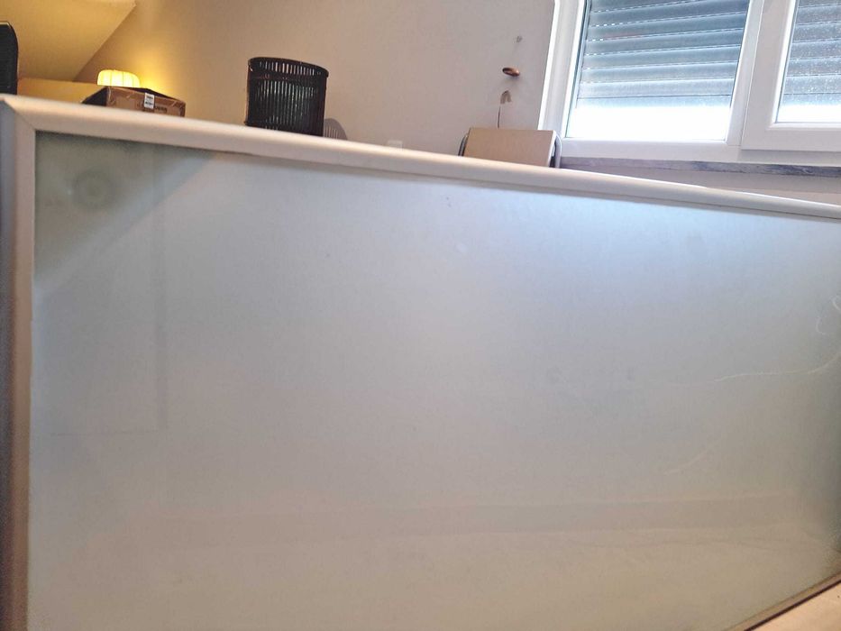 Mesa escritório vidro Ikea