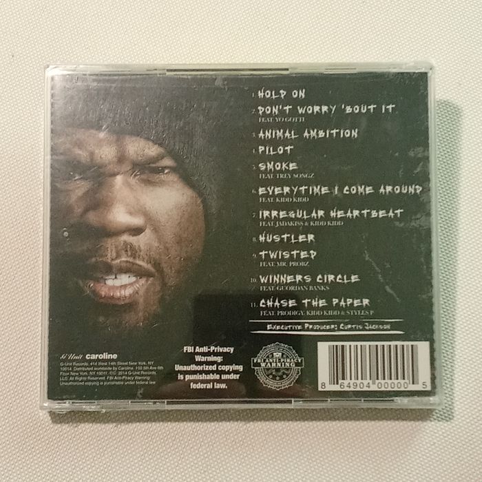 CD 50 Cent Animal Ambition novo Selado