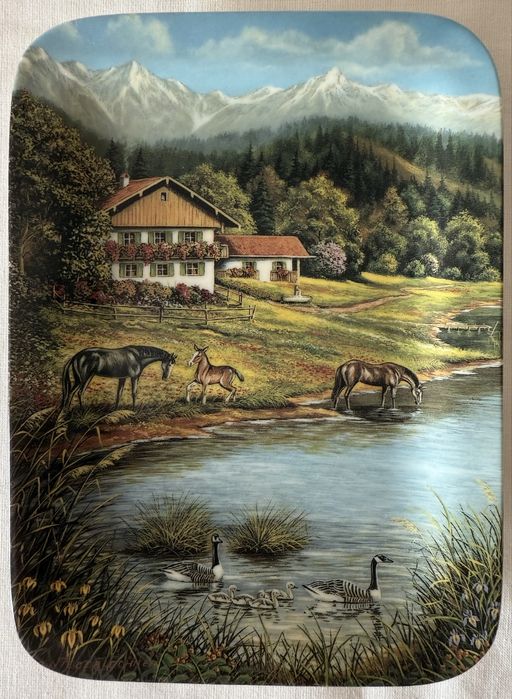 Вінтаж: колекція настінних панно Альпійська Панорама