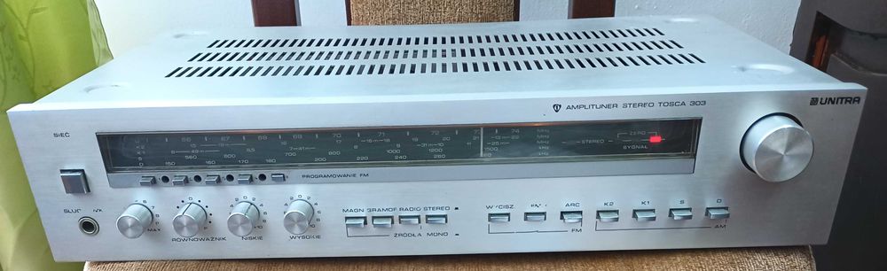 Unitra Diora Tosca 303 amplituner stereo