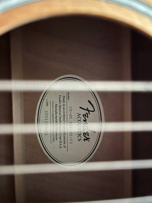 Гітара Fender CD-60