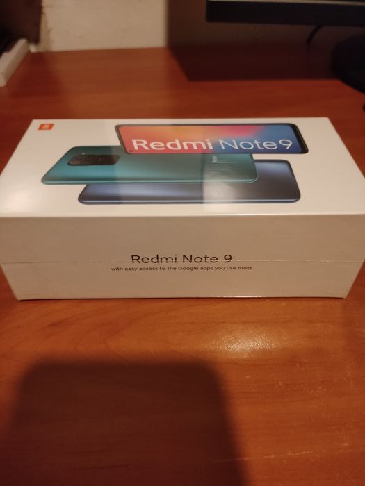 Nowy telefon Redmi Note 9 Onyx Black 64GB 3GB Ram