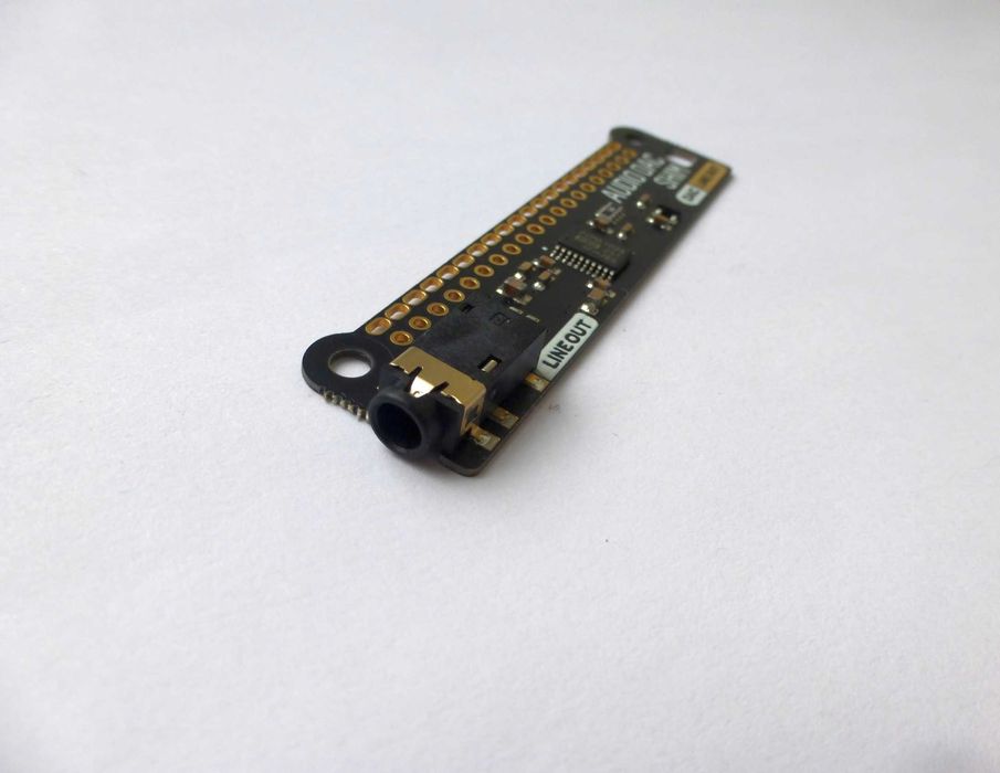 Pimoroni PIM542 Audio DAC SHIM - moduł DAC PCM5100A do Raspberry Pi - I2S wyjście liniowe audio