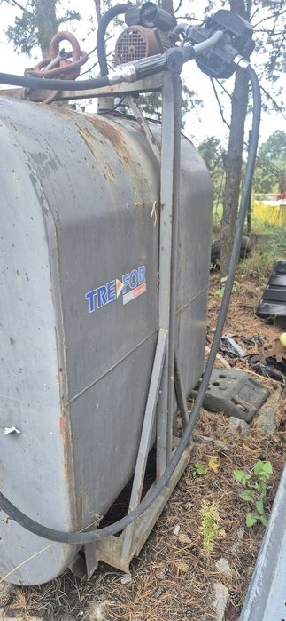 Zbiornik na paliwo z pompą mobilny 1200 l