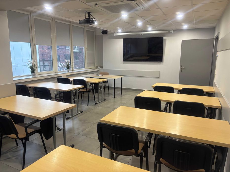 sala szkoleniowa 40m2 centrum Katowic Moniuszki 7 catering rabaty :)
