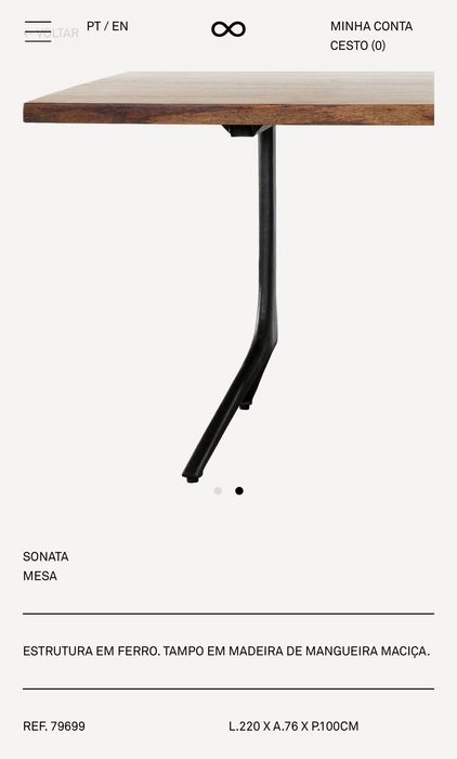 Mesa (Área) - Exelente negócio, como nova!