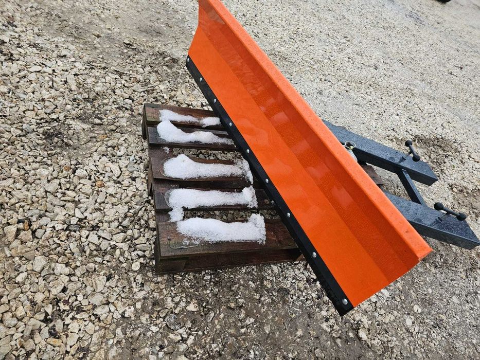 Nowy pług do śniegu na wózek widłowy wytrzymały mocny 1.5 m DOWÓZ