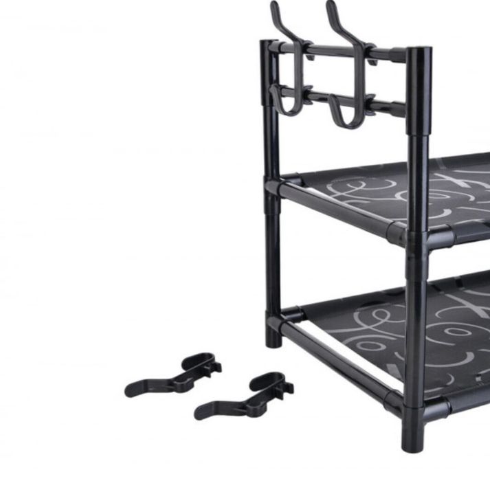 Полиця стелаж над пральною машиною з трьома полицями