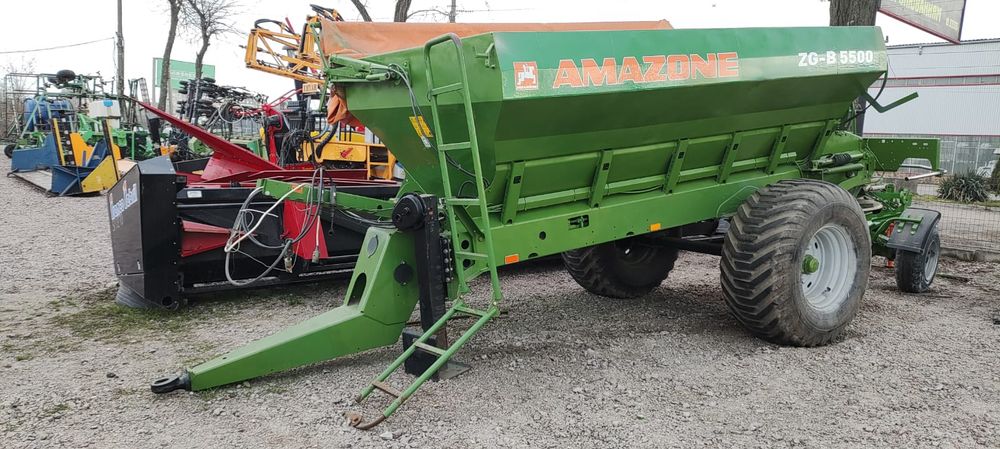Розкидач мін.добрив  AMAZONE ZG-B 5500, 2017р. РОЗПРОДАЖ