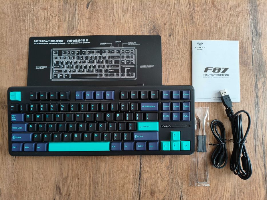 Klawiatura mechaniczna AULA F87 Pro