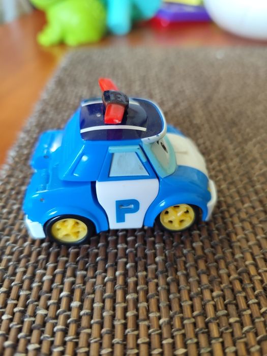 Машинка трансформер Poli robocar Полі робокар