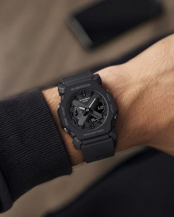 Casio G-Shock GA-2300-1AER — класичний чорний