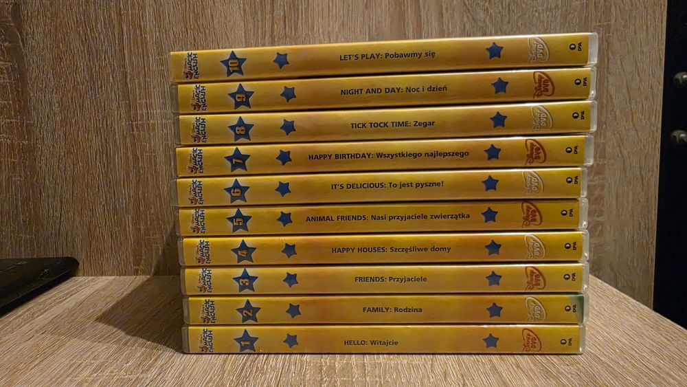 Disney magic english collection wszystkie części + gazetki