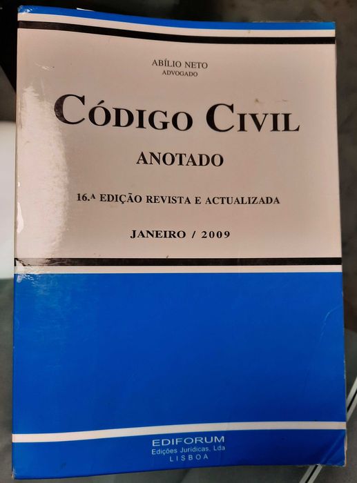 Código Civil Anotado - Abilio Neto