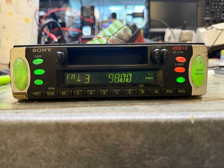 Radio samochodowe SONY XR-L210 Kasetowe 45W