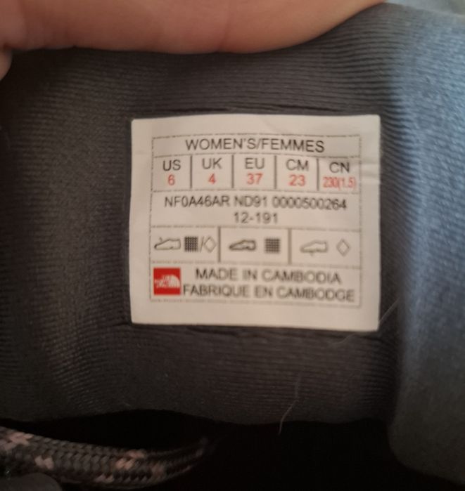 Buty trekkingowe r.37 The North Face