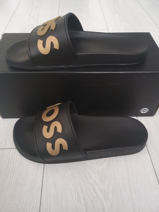 Klapki Boss Czarne