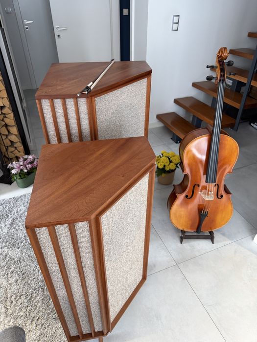 Kolumny York Corner,  Tannoy Gold Monitor, HPD, Silver, RED 15"