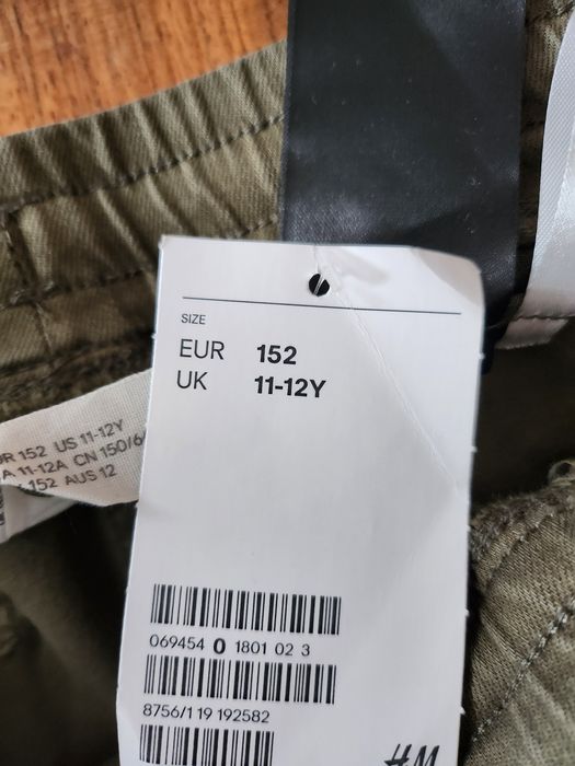 Spodnie H&M  nowe r 152