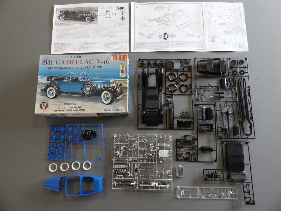 Kit Montagem Jo-Han Classic 1931 Cadillac V-16, 1965