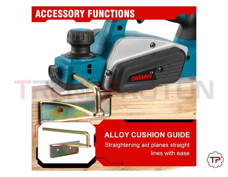 Plaina c/ 2 Baterias 6Ah