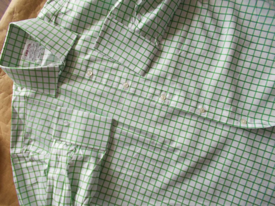 XL - T.M.LEWIN Premium 2 Ply Koszula Męska XL 42,5 UK