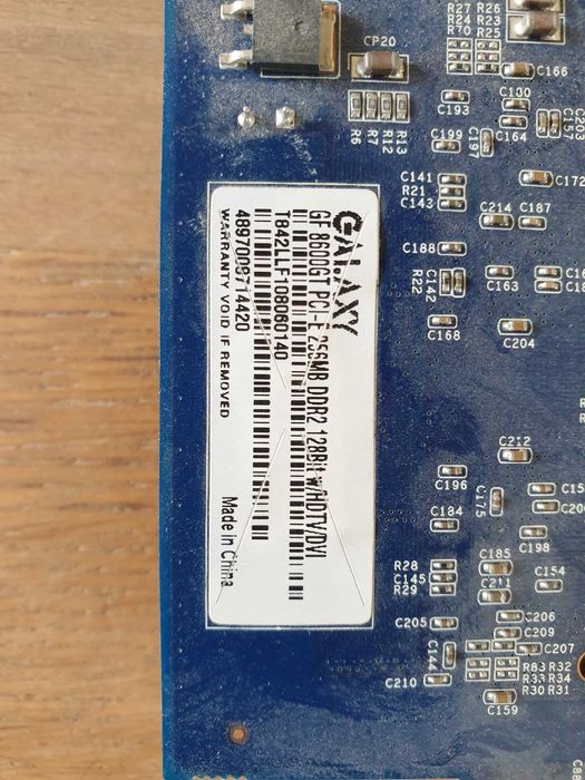 Galaxy Geforce 8600GT