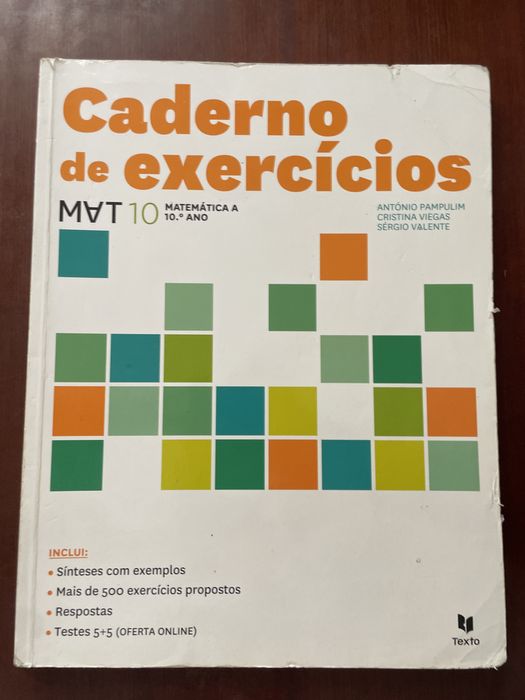 MAT 10 - matemática A 10° ano - caderno de atividades
