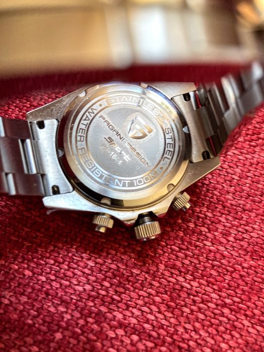 Pagani Design Daytona PD-1644 VK63 | Novo | Set Completo + Set de Bracelete Pele