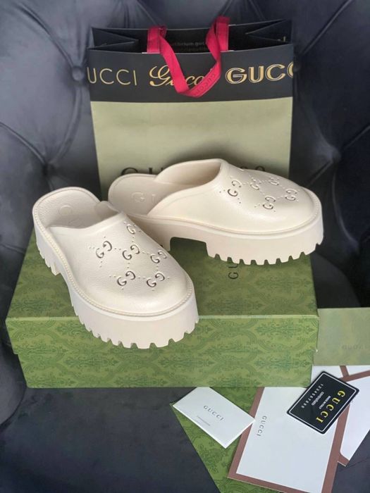 Шлепки мюли сабо Гуччи G*cci
