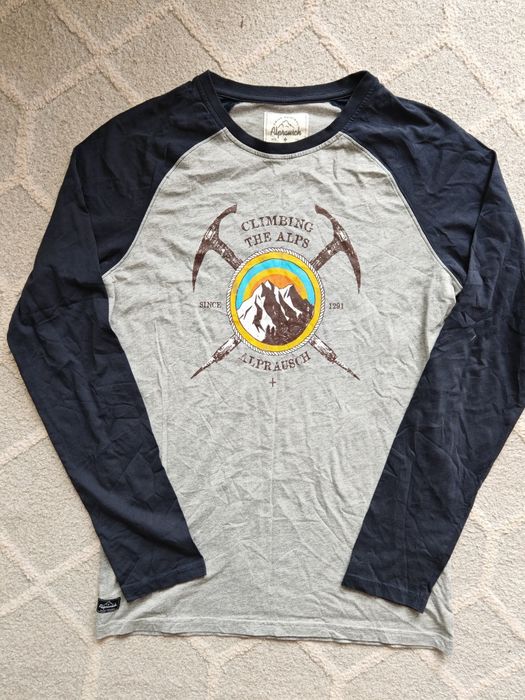 Bluza męska Alprausch r. L longsleeve górska trekkingowa bluzka