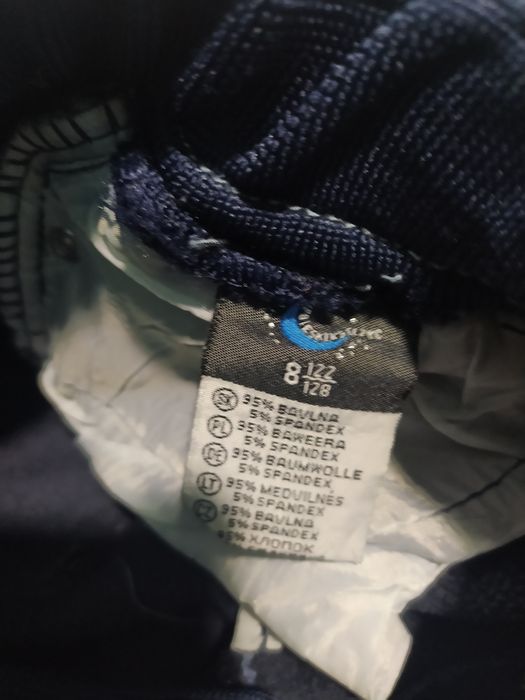 Джинси на флісі утеплені для хлопчика на зріст 122-128 см