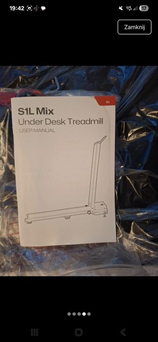 Bieżnia S1L Mix Under Desk Treadmill