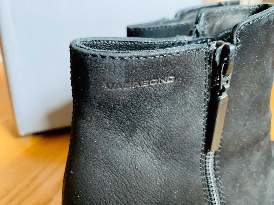 .:: Okazja! Vagabond Shoemakers Botki damskie Grace Black 39 ::.