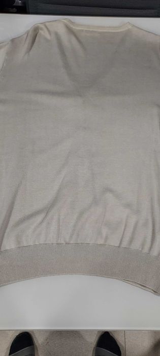 Malha cinza claro para homem XXL