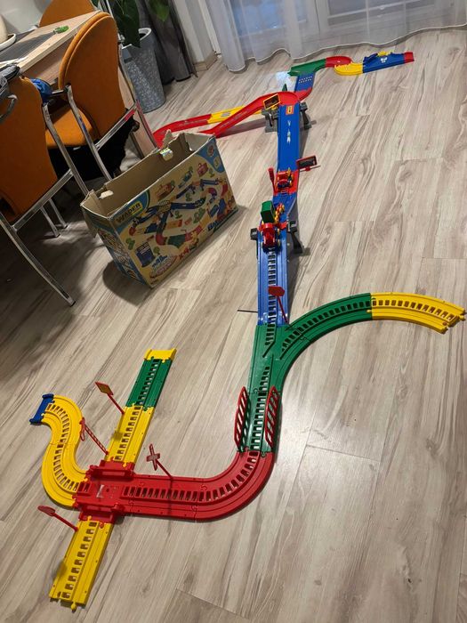 Tory i trasa oraz 4 pojazdy Wader