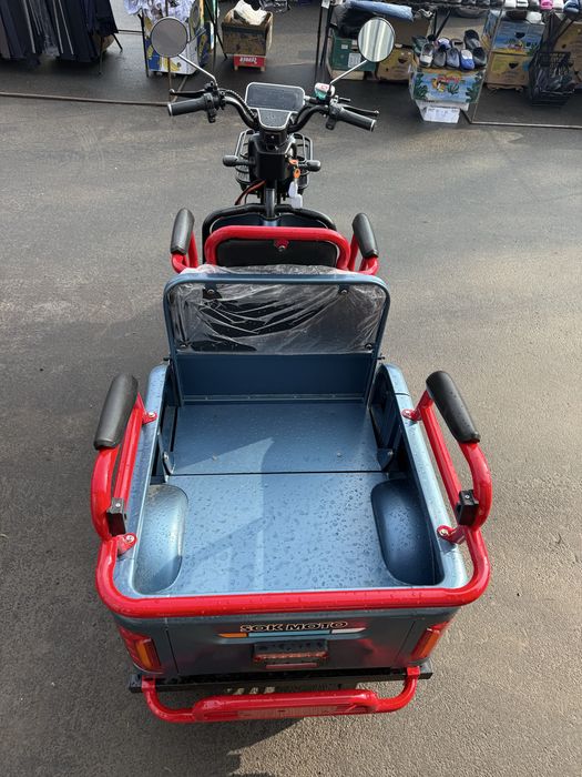 Новий електротрайк Sokmoto X3max 2000w 60V38Ah