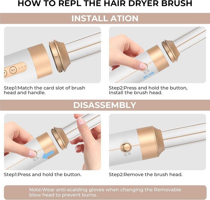 Lokówko - suszarka UKLISS AIR STYLER 7W1