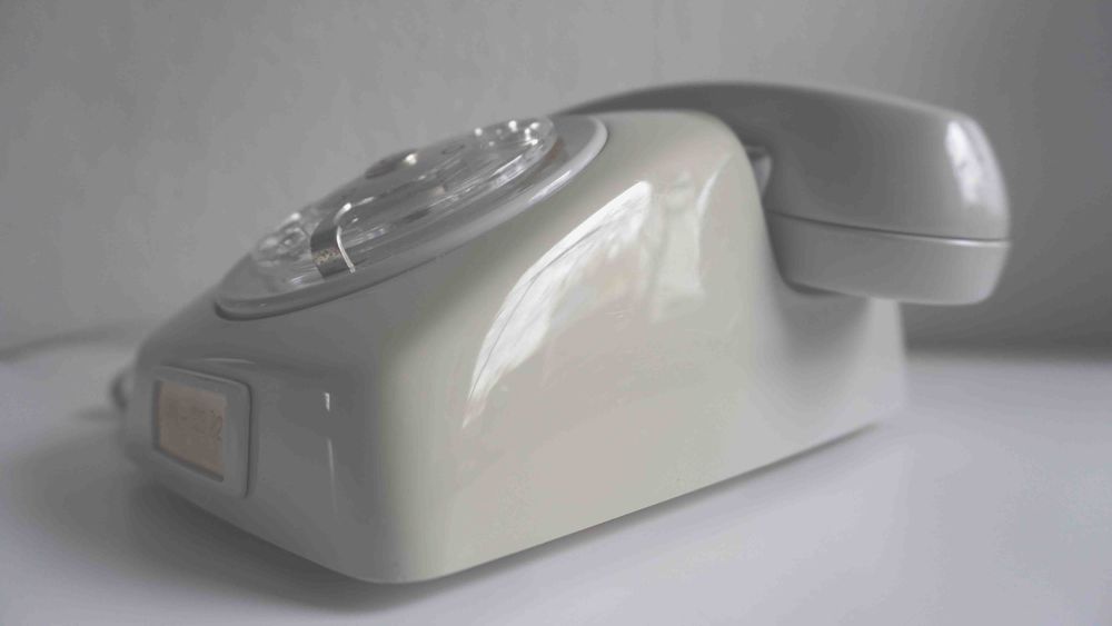 Telefon stacjonarny tarczowy Ericsson
