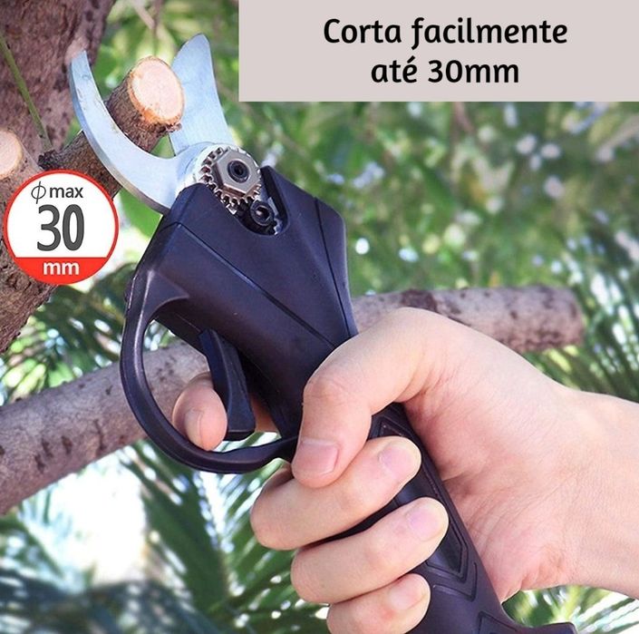 Tesoura de Poda elétrica 48V ( portes grátis),2 Baterias