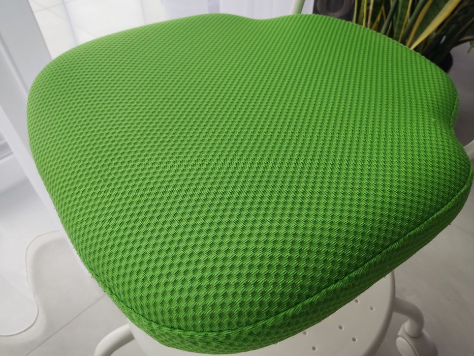 Ikea krzesło obrotowe Vimund zielone regulacja wysokości