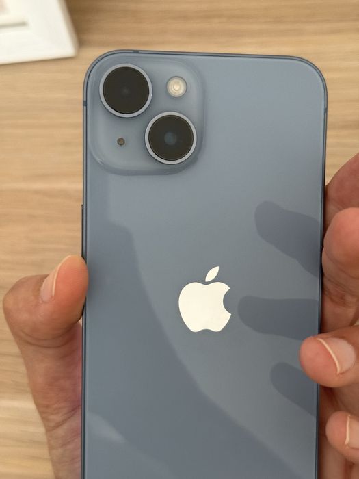 iPhone 14 Azul 128GB | Muito Bom Estado | 84% Bateria + 3 Capas
